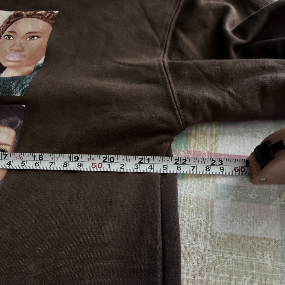 Hybrid Apparel Barbie Sweatshirt Women's Size M Kidcore Barbiecore - Picture 4 of 7